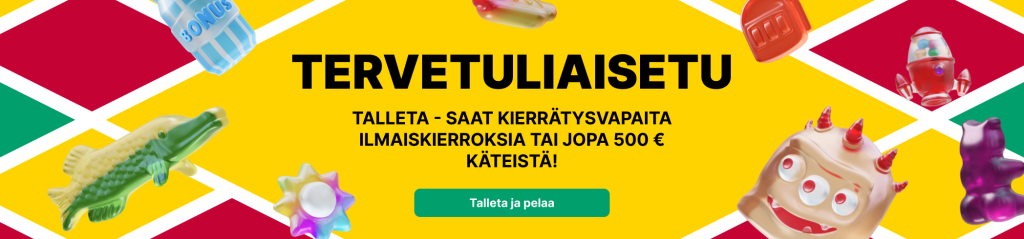 Bonukset ja kampanjat Pelikioski Casinolla